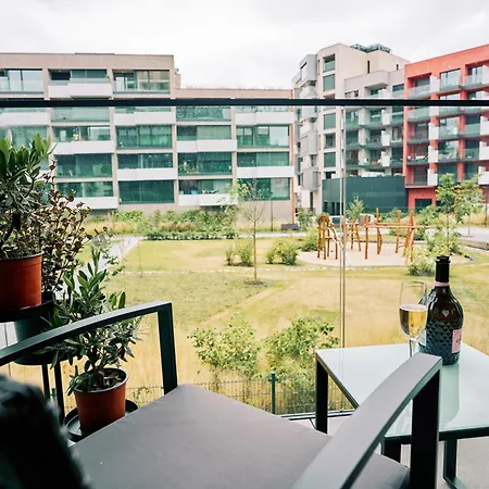 Apartmán útulný Moderní S Terasou Praha
